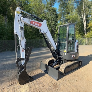 Miniexcavadora Profesional Bobcat E42 con Mulcher, Bagger, Bomba Hidráulica PLC, Equipo Potente de Alta Eficiencia - Product Image 1