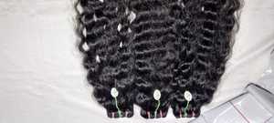 ผมแท้ TRP HAIR EXPORT 100% คุณภาพสูง ผมอินเดียแท้แบบ Remy  ต่อผม 100 กรัม แบบเย็บสองชั้น  ลอนซุปเปอร์เวฟ  หยิกฟู - Product Image 6