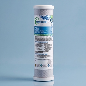 Filtre à eau en bloc de carbone solide de 5 microns, certifié NSF, matériau standard, filtre à eau de qualité supérieure - Product Image 1