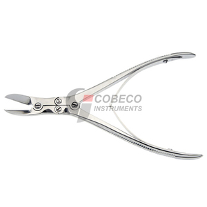 Cortador de Costillas Costotome, Tijeras para Huesos, Instrumento de Cirugía Torácica de Acero Inoxidable con Protector Ajustable - Product Image 1