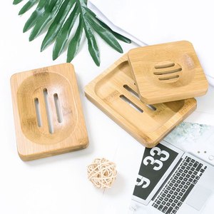 Plateau à savon en bois de bambou, 24 pièces, porte-savon naturel de haute qualité, fait à la main - Product Image 5