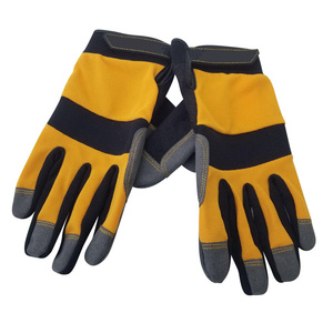 High Quality Synthetic Leather Amara Mechanic Gloves Industrial Safety Hand Protection Abrasion Resistant Gardening Gloves - Product Image 5