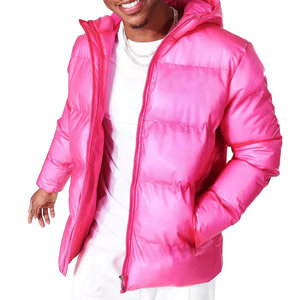 New Arrival 2025 Front Zipper <b>Long</b> Sleeves Side Pocket 100% Polyester Puffer <b>Jacket</b> <b>Men</b> New Design <b>Jacket</b> For <b>Men</b> <b>Men's</b> <b>Jackets</b> - Product Image 1