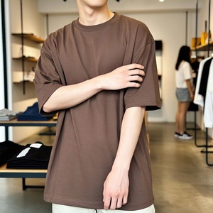 280g Drop Shoulder Cool Tees Custom Quality Streetwear <b>Men</b> Oversized <b>Tshirt</b> Heavyweight 100% cotton T-shirt for <b>men</b> loose fit - Product Image 2