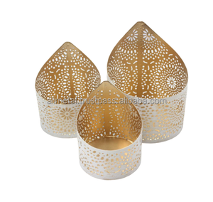 Mercury Glass Votive Tealight Candelabros para bodas, fiestas y decoración del hogar y totalmente personalizables - Product Image 3