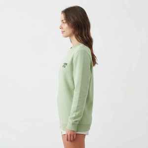 Sweat-shirt Hawkeye pour femme, col rond, streetwear, vert clair, 100% coton, imprimé lettres, hiver automne, coupe classique - Product Image 5