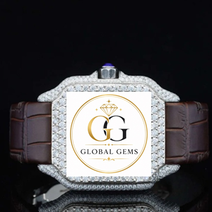 Wholesale Supply Stainless Steel Iced Out Diamond Watch Iced Out Dial for Gift and Corporate Gifting Available for Bulk Quantity - Product Image 3