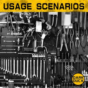 Kit d'organisation murale en métal noir de 100 pièces, panneaux de 12x24 pouces, crochets, rangement facile, organisation, garage, établi, placard - Product Image 4