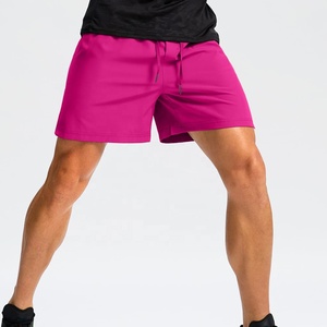 Nouveaux shorts de course pour hommes, respirants, séchage rapide, écologiques, 100 % polyester, taille mi-haute, confortables, avec ceinture élastique pour l'activité - Product Image 5