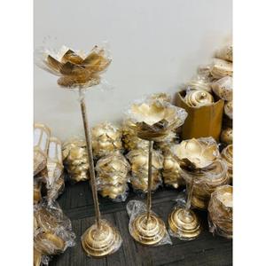Decorative <b>Silver</b> Heart Pillar Candle Holder Set of 3 Gift Sets Table Deco Handmade Candle Stand For <b>Candlestick</b> Event Supplies - Product Image 4