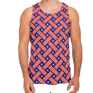 Camiseta sin Mangas Sublimada Casual para Hombre, Personalizable, de Alta Calidad, Transpirable y Ligera, Venta al Por Mayor, Nueva Colección 2026 - Product Image 1