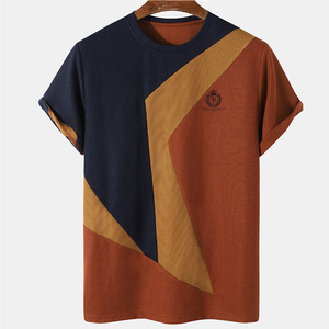 เสื้อยืดผู้ชายพิมพ์ลายผ้าฝ้าย 100% ทรงหลวม แขนสั้น ราคาประหยัด ระบายอากาศได้ดี น้ำหนักเบา - Product Image 1