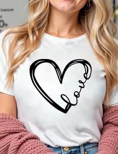 Camiseta de Mujer Personalizada de Alta Calidad, Camiseta Gráfica Unisex de Algodón, Camiseta de Talla Grande, Vestido Camiseta Oversize - Product Image 3