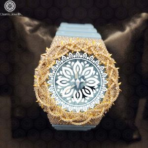 Reloj Charm_Jewels de Lujo en Acero Inoxidable con Diamantes, Caja de 40 mm, Movimiento Mecánico Analógico, Resistente al Agua 10 Bar, Fecha Automática, Unisex - Product Image 6