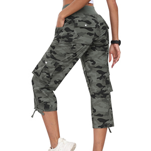 Nouveau pantalon capri pour femmes de haute qualité, pantalon décontracté pour femmes, très confortable, streetwear respirant, pantalon capri pour femmes - Product Image 2