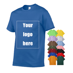 T-shirt personnalisé pour homme, col rond, manches courtes, 100% coton jersey, coupe décontractée, respirant, 180g, motif lettres - Product Image 6