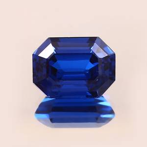 Espinela de Cobalto de Ceilán Impecable, Corte Radiante, Gema Suelta, Certificada Natural, Alta Claridad, Calidad Fina, Grado Joyería - Product Image 1