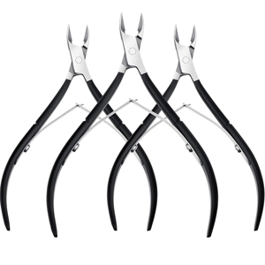 Coupe-cuticules professionnel en acier inoxydable, coupe-ongles de précision pour les ongles des doigts et des orteils, outil de manucure et de pédicure - Product Image 1