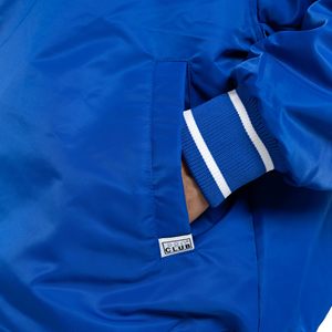 Chaqueta Varsity de Satén con Bordado Personalizado para Hombre y Mujer, Chaqueta Bomber Ligera de Invierno con Logotipo de Parche de Chenilla - Product Image 6