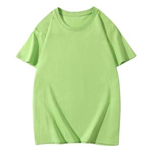 Camiseta de Manga Corta de Algodón Puro con Logotipo Personalizado OEM, Impresión de Serigrafía Frontal, 180 g/m², Transpirable, para Hombre, Mujer, Unisex - Product Image 5