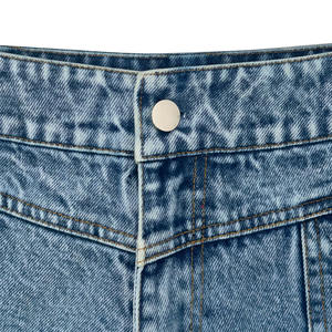 Shorts en jean pour femmes, vente en gros directe d'usine, prix abordable, quantité OEM, shorts décontractés et tendance 2026 - Product Image 4