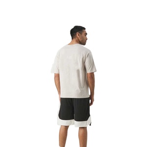 Pantalones cortos deportivos de malla de algodón 100% personalizados para hombre, cierre de cintura elástica, ropa de calle informal bordada ecológica para entrenamiento de gimnasia - Product Image 6