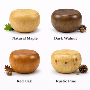 Short Round Solid Wood Furniture Leg Minimalist Simple Design for Sofa Cabinet Coffee Table Replacement - Product Image 4