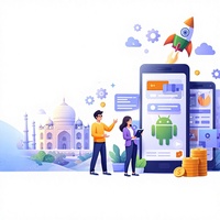 Meilleure société de développement de sites web et d'applications mobiles en Inde pour les applications commerciales Android/iOS - Prise en charge Internet Stock MAC/Linux