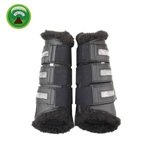 Fourrure de cheval de botte de cheval de service à la clientèle en cuir de PVC - Product Image 1