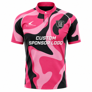 Conjunto de Camiseta de Fútbol Sublimada para Hombre, Cuello en V, Manga Corta, Absorbe la Humedad, Uniforme para Adultos, Diseño de Color Degradado, Bajo Costo - Product Image 4