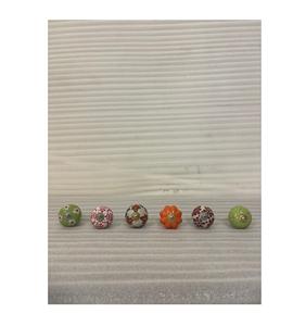 Tiradores de Cerámica Pintados a Mano, Pomos Decorativos para Gabinetes, Manijas Artísticas Únicas para Muebles, Pomos de Cerámica Premium - Product Image 1