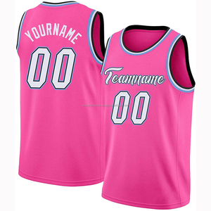 Camisetas de Baloncesto Clásicas Retro Impresas Transpirables de Talla Grande Personalizadas de Alta Calidad, Unisex, 100% Poliéster, Venta al por Mayor - Product Image 1