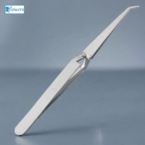 Pince à épiler pour sourcils à action inversée, en acier inoxydable, durable, style moderne, avec prise en main facile - Product Image 4