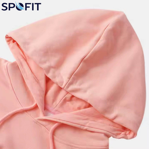 Sudadera con Capucha Oversize Vintage Estilo Urbano para Hombre, con Logo Personalizado, Estampado Puff, Hombro Caído, Lisa, Unisex - Product Image 3