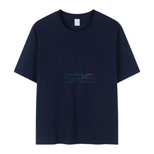 T-shirt décontracté ample en jersey 100 % coton 220 GSM pour homme, respirant, écologique, imprimé sur le devant, grande taille, lot de 2 - Product Image 5