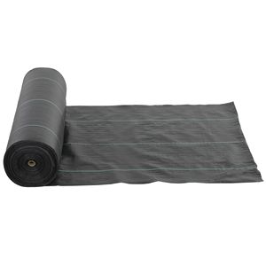 Telo Pacciamante in Polipropilene Tessuto Rinforzato da 5 once, 1,8 m x 91,4 m, per Giardinaggio e Paesaggistica - Product Image 1