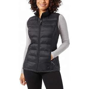 Custom Sleeveless Comfortable Warm <b>Women</b> Puffer <b>Vest</b> Eco-Friendly Outdoor Lightweight Breathable High Quality OEM Custom - Product Image 1