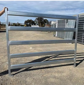 Heavy Duty Galvanized Steel Livestock <b>Fence</b> Panel for Secure Farm Animal Enclosure Paddock Ranch Stable Yard and Outdoor Use - Product Image 3