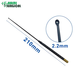 Spatules de dissection micro-nervues en acier inoxydable à 45 degrés, curettes certifiées CE, instrument de neurochirurgie - Product Image 3