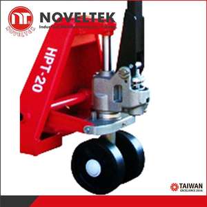 Chariot hydraulique manuel en acier inoxydable NOVELTEK, pompe à main, transpalette, vérin, fourche réglable automatique, économie d'énergie, 1-10T CE - Product Image 3