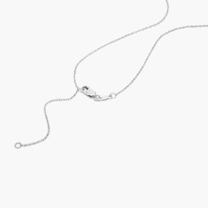 Collier élégant avec diamant taille ronde, bijou au style unique pour toutes les occasions - Product Image 2