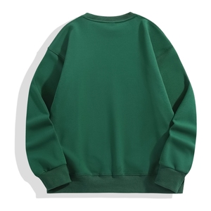 เสื้อสเวตเชิ้ตผู้ชายคอวี ผ้าเทอร์รี่ ระบายอากาศได้ดี เป็นมิตรกับสิ่งแวดล้อม บุซับใน ปักโลโก้ตามสั่ง ผ้าออร์แกนิค 100% สำหรับฤดูหนาว - Product Image 5
