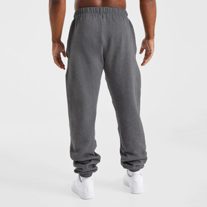 Custom Logo Wholesale Men's Oversized Gym Casual Joggers Elasticated Waist <b>Drawstring</b> & Cuffs Men's Pants & <b>Trousers</b> With Pocket - Product Image 2