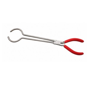 Pinzas para Crisol de Acero Inoxidable con Empuñadura de PVC para Fundición de Joyería, Plata, ZetomedPro - Product Image 1