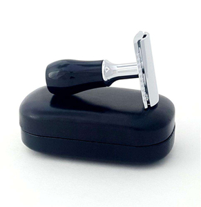 Maquinilla de Afeitar de Seguridad Goodfellas Smile de Acero Inoxidable de Alta Calidad con Doble Filo, Mecanizada por CNC con Precisión Extrema - Product Image 1