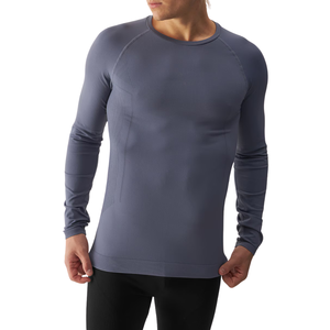 T-shirt à manches courtes en maille légère pour homme, col en V, séchage rapide, vêtements de sport respirants, anti-boulochage, coupe régulière, doux - Product Image 3