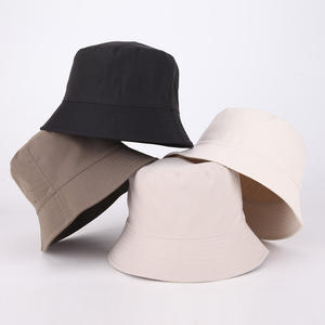 <b>Plain</b> Bucket Hat Soft Lightweight Breathable Fabric Comfortable Unisex Fit Casual Streetwear Outdoor Sun Protection <b>Cap</b> - Product Image 3