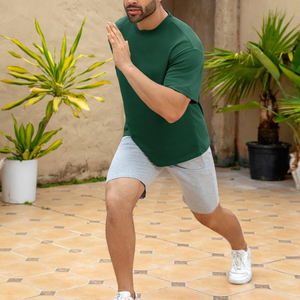 เสื้อยืดแฟชั่นผู้ชาย OEM รับออกแบบโลโก้ คุณภาพสูง ผ้าฝ้าย ทรงปกติ แขนสั้น สวมใส่สบาย เป็นมิตรกับสิ่งแวดล้อม - Product Image 6