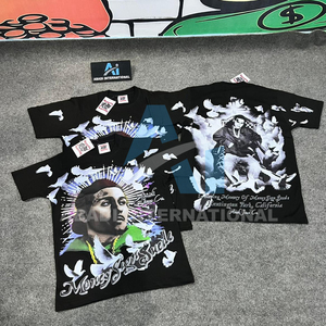 T-shirts Asali de haute qualité, nouvelle arrivée, design personnalisé, impression sur écran, prix de gros, chemises Asali pour hommes, t-shirt 100% coton - Product Image 1