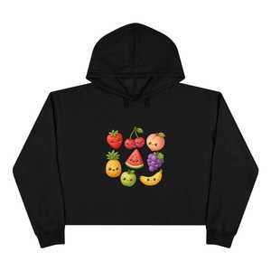 Fashion Graphic Cropped Hoodie Pullover Designed for Modern Casual Looks and Everyday Streetwear Style - Product Image 2